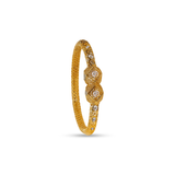 Elegant Gold-Plated Bangle Set