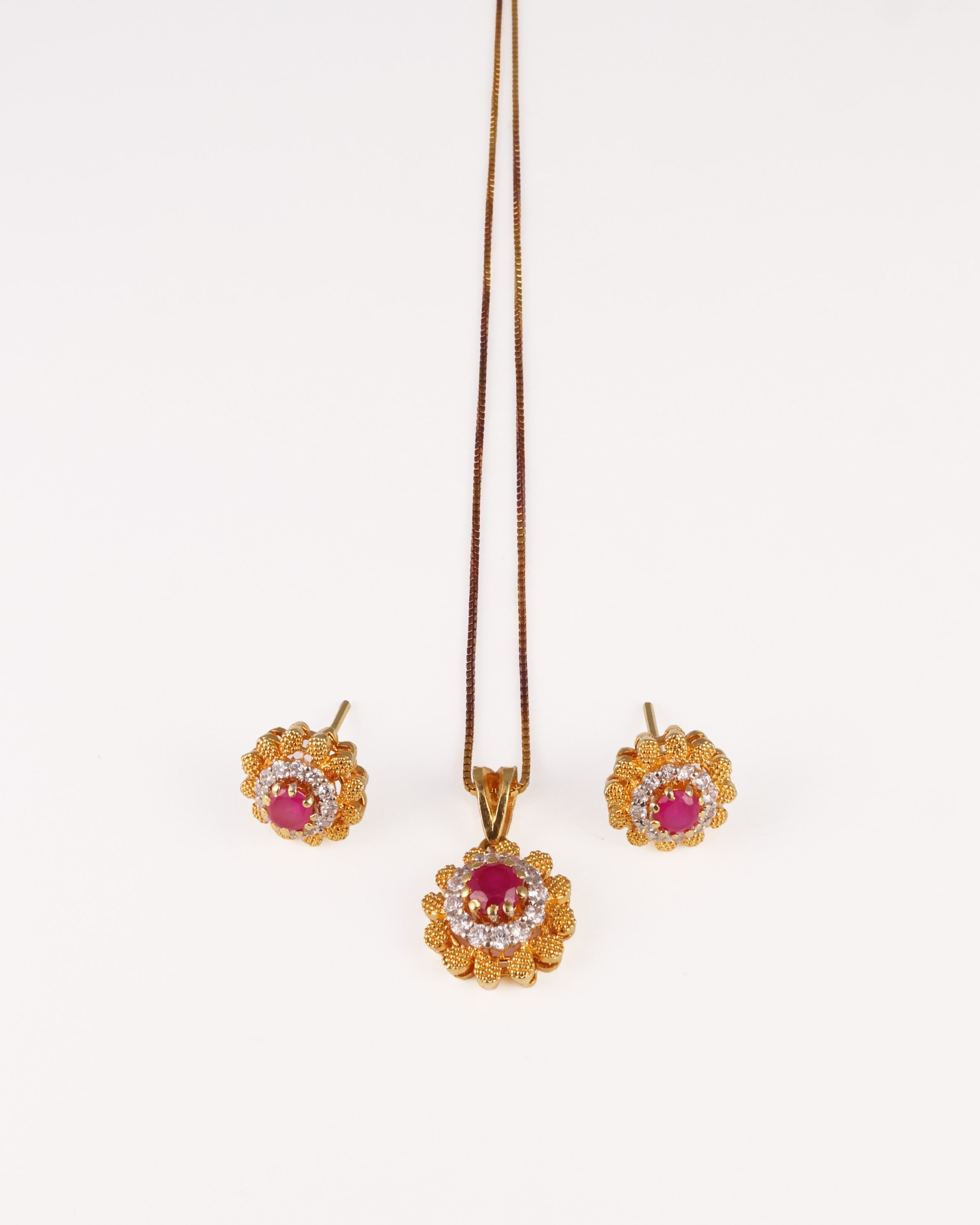 Pendant and Earrings Set