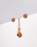 Pendant and Earrings Set