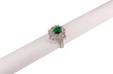Green Emerald ring