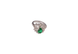 Green Emerald ring