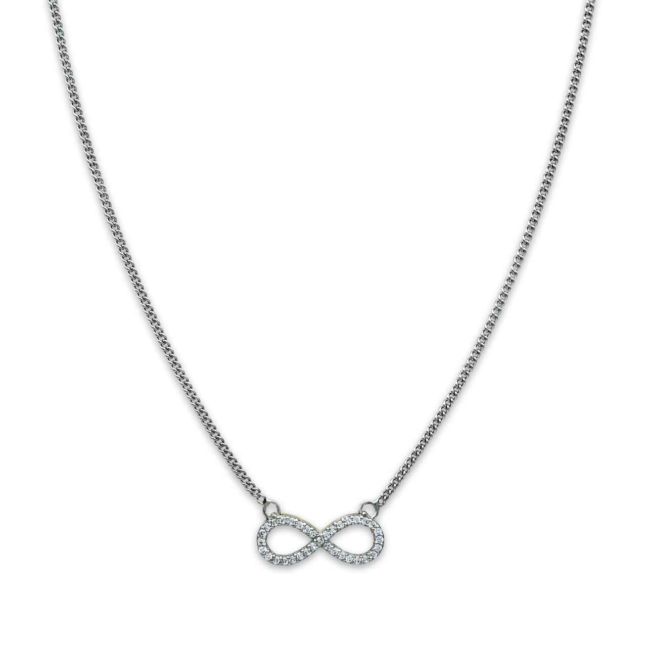 Silver Infinity Necklace