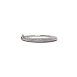 Radiant Gleam White Zircon Bangle
