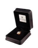 Square-Cut White Stone pendant