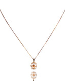 Regal Pendant with Yellow and White Stones