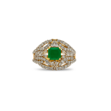 Emerald Majesty Statement Ring