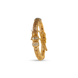 Intricate Gold-Plated Designer Bangles
