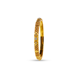 Intricately Designed Gold-Plated Bangles