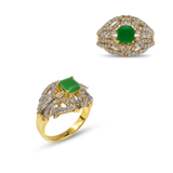 Emerald Majesty Statement Ring