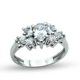 Cluster Silver Ring