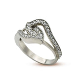 Elegant Diamond-Style Zircon Ring