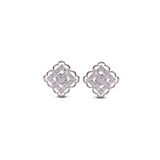 Elegant Lace Zircon Stud Earrings
