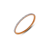 Classic Sparkle White Zircon Bangle