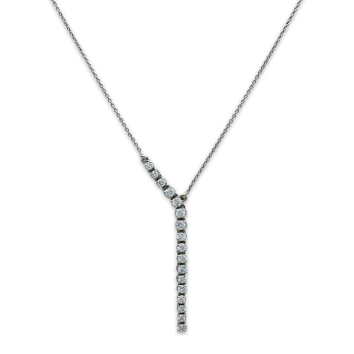 Rhodium Plated Pendant