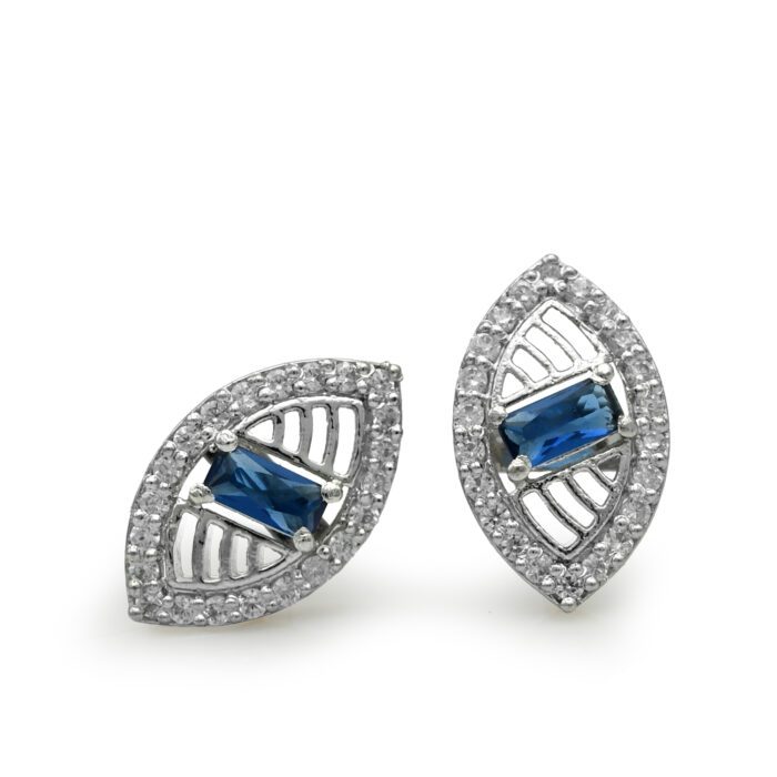 Rhodium Plated Earrings