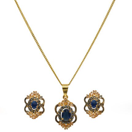 Gold Plated pendant set