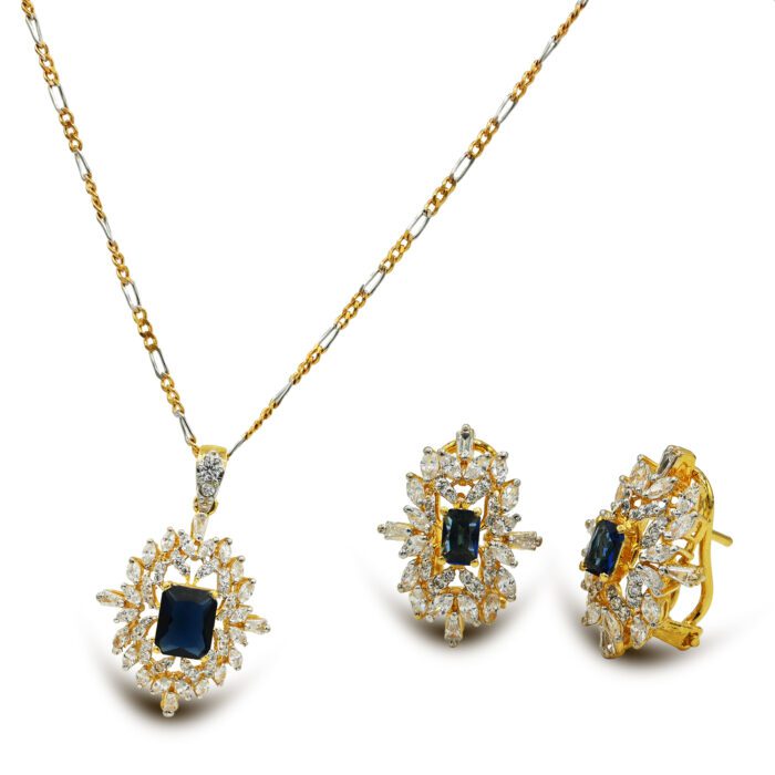 Gold Plated Pendant Set